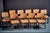 Oak Chairs with Leather Webbing by Jens Risom for Knoll, France, 1950s, Set of 2 For Sale - Image 14 of 15