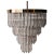 Mid-Century Glass and Brass Chandelier, Italy, 1970s For Sale - Image 9 of 9