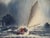 Irv Wyner: Sailing in a Squall, Watercolor Painting For Sale - Image 4 of 6