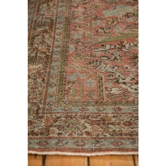 Vintage Distressed Mahal Rug - 4'6" x 6'8" For Sale - Image 9 of 12