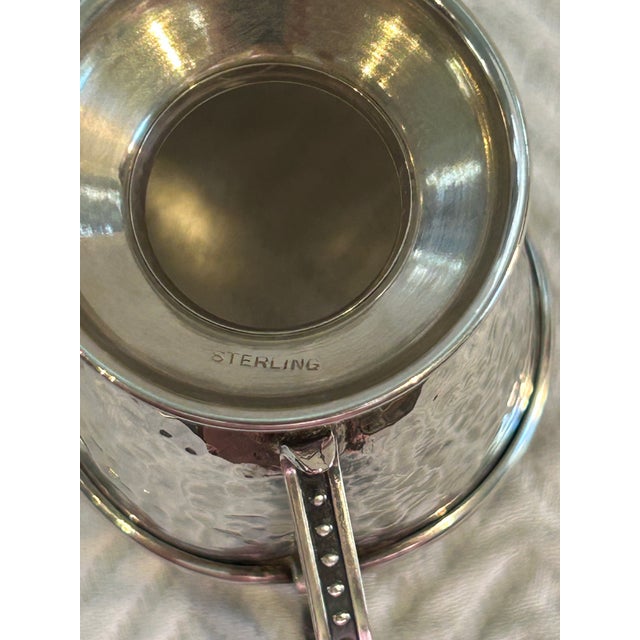 Antique Sterling Silver Buffalo China Demitasse - A Set of 10 For Sale - Image 11 of 12