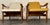 Brown Pair of Mid-Century Danish Bentwood Armchairs by Thonet For Sale - Image 8 of 12