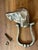 Vintage Solid Brass Dog Door Knocker For Sale - Image 4 of 6