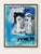 This blue modernist couple art print reproduces Walter Kurt Wiemken’s 1933 painting Liebespaar, or Loving Couple. Two...