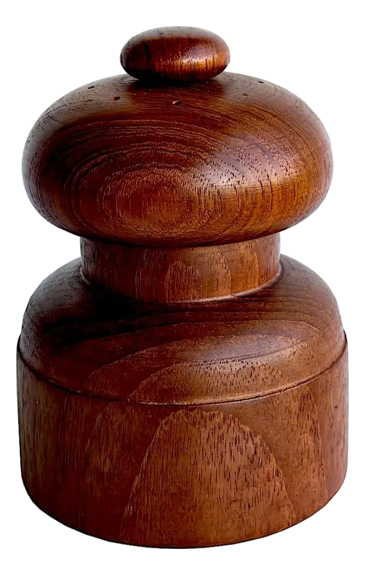 Vintage Danish Modern Salt and Pepper Shakers | Chairish