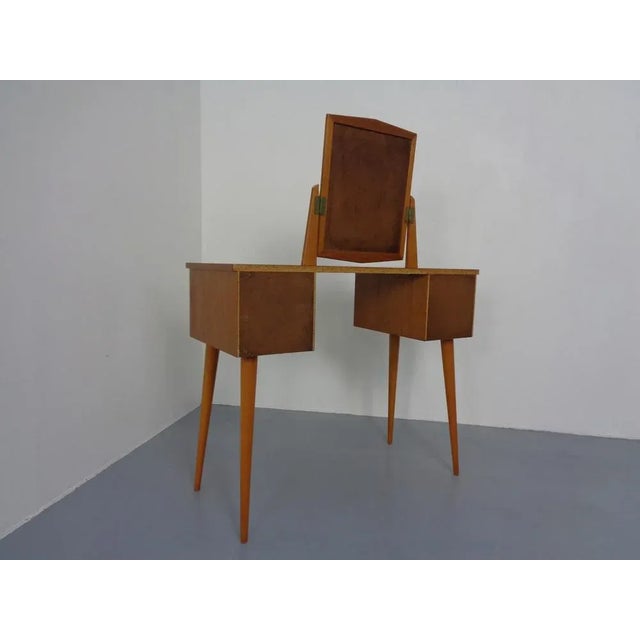 Danish Teak Dressing Table with Mirror, 1960s For Sale - Image 10 of 18