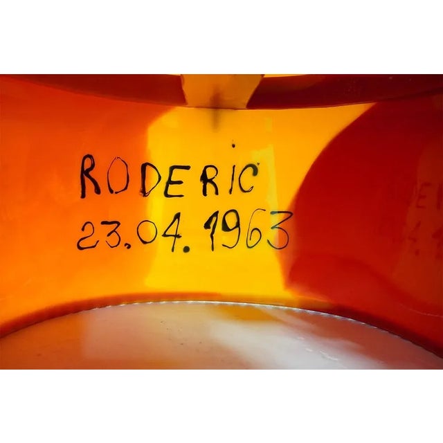 Orange Nobodys Perfect Chair by Gaetano Pesce, 2000s For Sale - Image 8 of 11