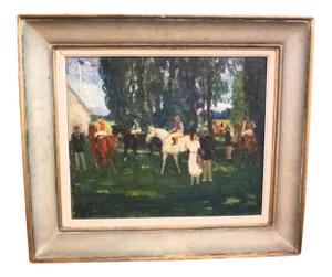 Oil on Board by Marcel Cosson