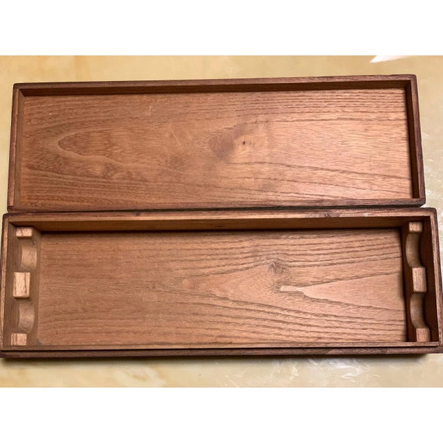 Japonisme 17th Century Japanese Ink Hanging Scrolls Kano Tanyu - Pair For Sale - Image 3 of 13