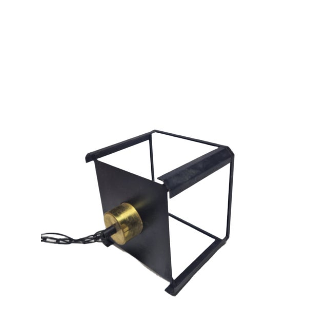 Postmodern Communist Pendant Lamp, Poland, 1970s For Sale - Image 6 of 10