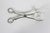 Vintage Silver Bird Claw Sugar or Ice Serving Tongs Bar Cart Styling For Sale - Image 6 of 9