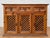 1960s 1960s Spanish Rustic Pine Sideboard With Lattice Doors and Iron Hardware For Sale - Image 5 of 10