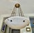 Large French Directoire Style Alabaster Chandelier Pendant Light For Sale In Palm Springs - Image 6 of 17