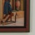 Tan Antique Orientalist Painting of a Lamplighter in an Interior Scene For Sale - Image 8 of 10
