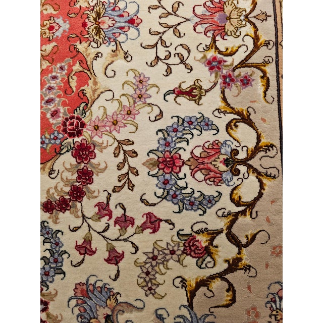 Late 20th Century Tabriz Rug For Sale In Chicago - Image 6 of 12