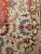 Vintage Persian Tabriz Area Rug, Handwoven Floral Pattern With Silk, Ivory & Salmon, 5’ X 7’ For Sale In Chicago - Image 6 of 12