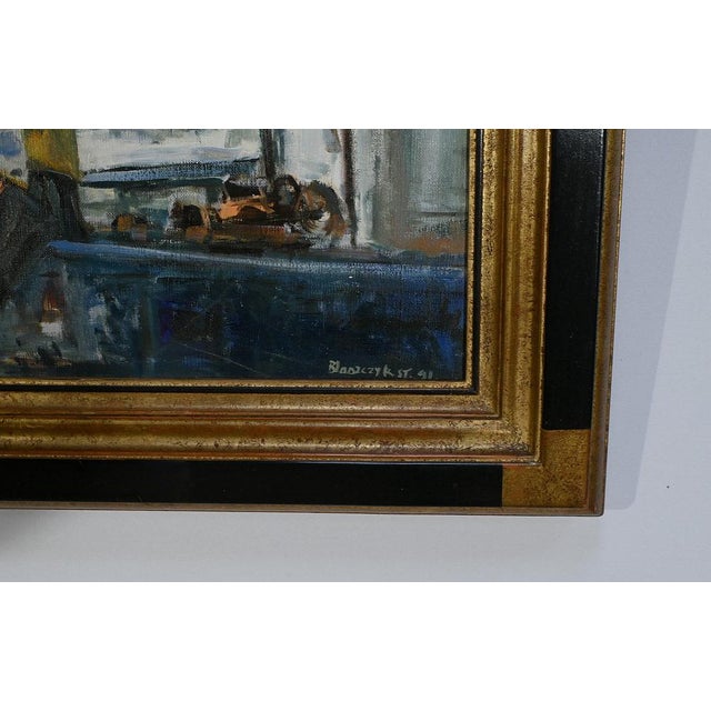 Blaszczyk, Concarneau, 1990s, Oil on Canvas For Sale - Image 17 of 18