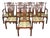 Set of 8 Fantastic Chinese Chippendale Style Carved Mahogany Dining Chairs For Sale