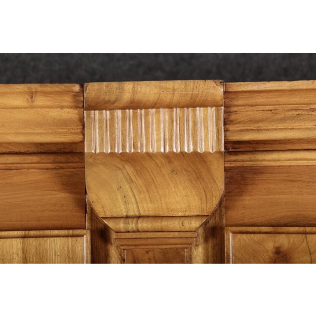 Antique Louis XVI Biedermeier Walnut Cabinet, 1800s For Sale - Image 15 of 18