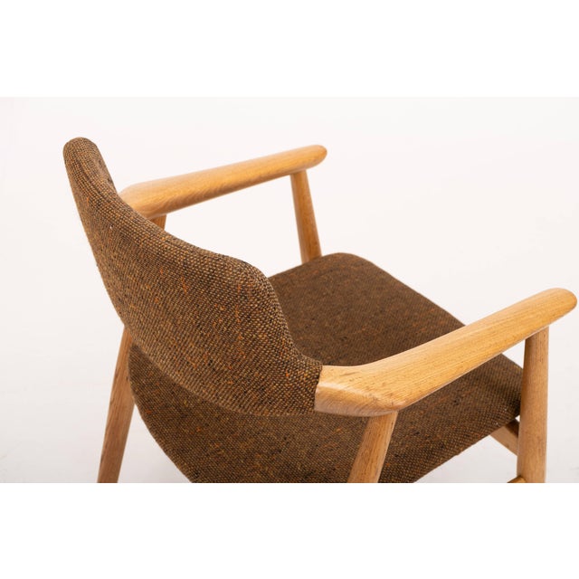 Wood Vintage GM11 Armchair by Svend Åge Eriksen for Glostrup Mobelfabrik, 1960s For Sale - Image 7 of 10