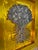 Mixed Media Quadriptych Basilius Beslers’ Lilium Cruentum Polyanthos in Gold Wood Frame For Sale - Image 10 of 12
