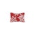 Traditional Snowflakes Hook Pillow, 12" x 8" For Sale - Image 3 of 3