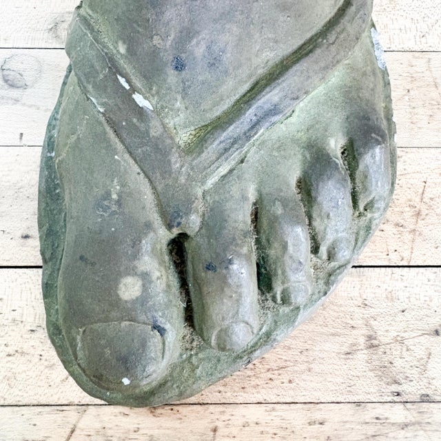 Ceramic Foot of Laocoon Replica Ceramic Sculpture, 1980s Museum Replica For Sale - Image 7 of 11