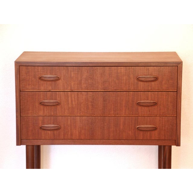Wood Mid-Century Danish Sideboard in Teak, 1960s For Sale - Image 7 of 16