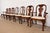 Baker Furniture Company Baker Furniture Georgian Carved Mahogany Dining Chairs, Set of Seven For Sale - Image 4 of 13