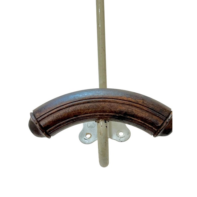Early 20th Century Antique French Bentwood Bistro Coat Hat Hook For Sale - Image 5 of 9