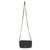 Black Black Quilted Caviar Flap Phone Handbag With Chain For Sale - Image 8 of 9