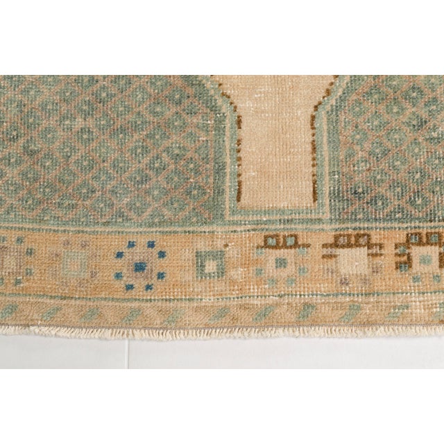 Turkish Mid 20th Century Oushak Anatolian Wool Carpet For Sale - Image 3 of 10