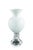 White Ann Vase in Glass from VGnewtrend, in New conditions. Designed from 2000