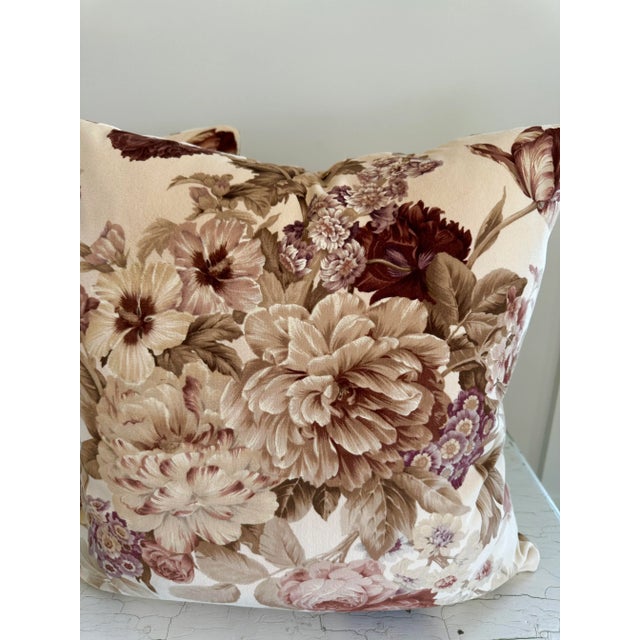 Traditional Velvet Pillows in Scalamandre Tuileries-A Pair For Sale In Indianapolis - Image 6 of 9