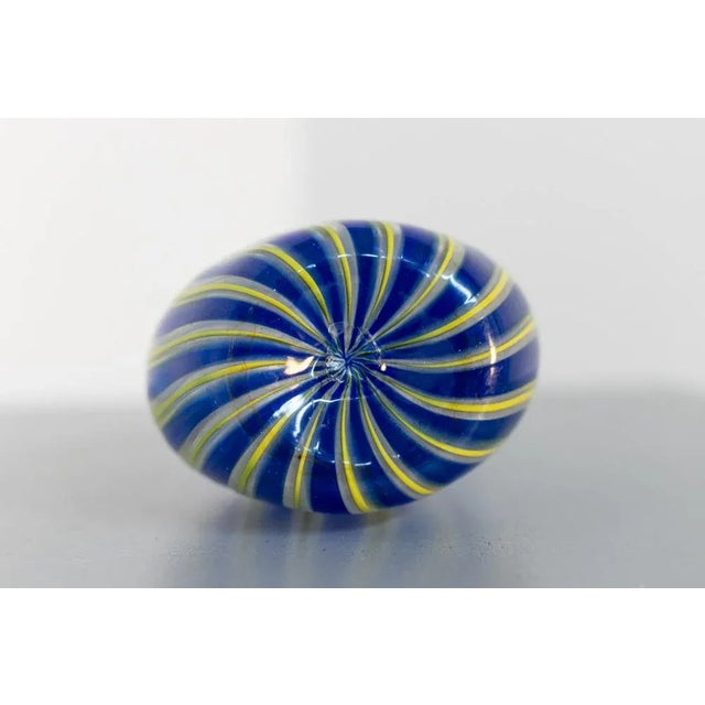 Beautiful vase made of Murano glass attributed to the great Venini of the '50s. The colours are bright and contrasting,...