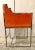 Contemporary Orange Velvet Occasional Chair For Sale In Atlanta - Image 6 of 7