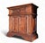 Petite 19th-Century Italian Tuscan Cabinet With Burled Walnut Inlays For Sale - Image 4 of 6