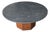 1970s Danish Modern Walnut & Marble Coffee Table, Made in Denmark For Sale