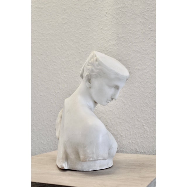 Stone Grand Tour Italian Carved Marble Psyche of Capua Torso Sculpture, 1800s For Sale - Image 7 of 12