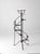 Mid-Century Wrought Iron Tiered Plant Stand For Sale - Image 9 of 16