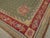 Celadon Galerie Shabab Collection Early 20th Century English Needlepoint Rug For Sale - Image 8 of 10