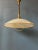 Glass Mid-Century Hollywood Regency Pendant Lamp For Sale - Image 7 of 11