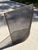 Vintage rounded fireplace screen with brass rim that features the French "Gendarme" Curve: The curved dome shape allows...