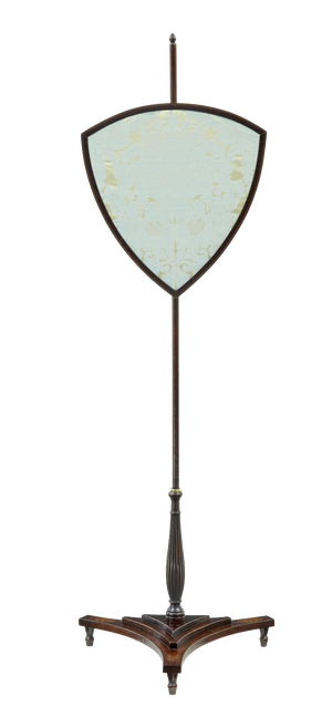 Inlaid Adjustable Fire Screen, 1830