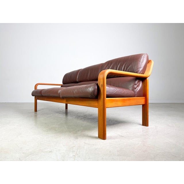 Mid-Century 3-Seater Sofa in Teak from L. Olsen & Son For Sale - Image 4 of 11
