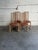 Beautiful set of 4 Danish modern dining chairs manufactured by Kvist in Denmark. Crafted from solid bent beechwood, these...