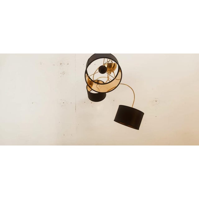 Brass Ceiling Light with Adjustable Arms For Sale - Image 15 of 18