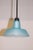 1990s Modern Murano Aqua Glass Pendant Lamp For Sale In New York - Image 6 of 12