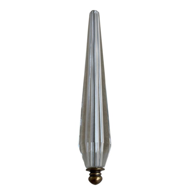 A refined pair of Hugo wall sconces by Crystorama, inspired by classical Roman design and executed with elegant...