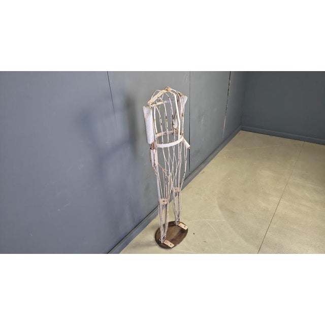 Metal Vintage Metal Wire Mannequin, 1930 For Sale - Image 7 of 12